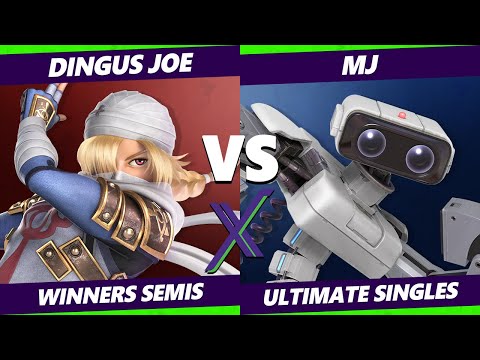 S@X 350 Online Winners Semis - Dingus Joe (Sheik) Vs. Mj (ROB) Smash Ultimate - SSBU