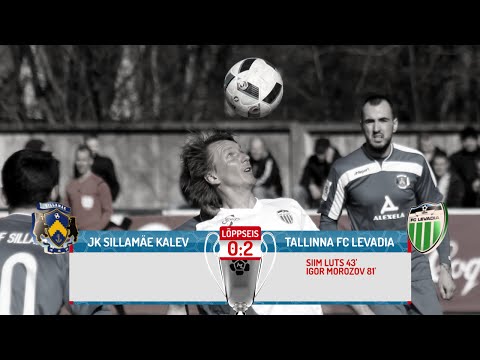 8. voor 2016: JK Sillamäe Kalev - Tallinna FC Levadia 0:2 (0:1)