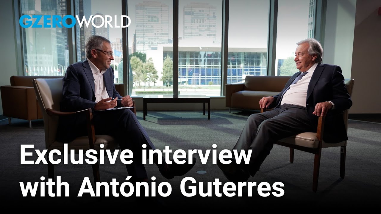 Why António Guterres believes the UN should lead on AI: Exclusive interview | GZERO World