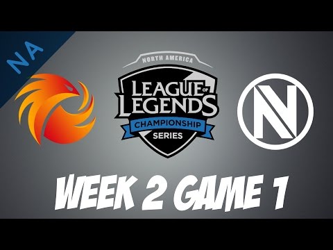 Phoenix1 vs Team EnVyUs | Game 1 | HIGHLIGHTS | NA LCS W2D2 2017 Spring split