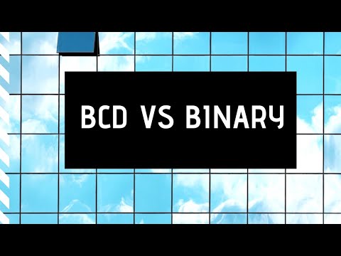 Is BCD (Binary Coded Decimal) different than binary or same ? | Comparison of BCD and binary.