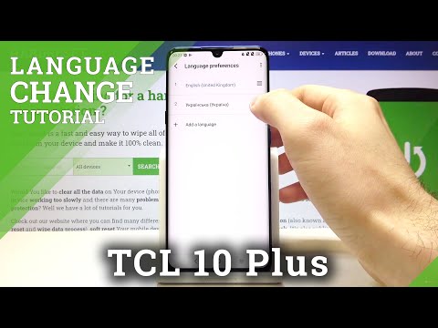 How to Change Language on TCL 10 Plus – Personalize Language Options