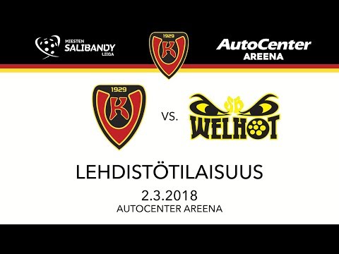 Miesten Liiga: Koovee–SB Welhot, 2.3.2018, Lehdistötilaisuus