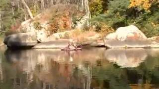 preview picture of video 'Clarion River Float 10-16-2010'