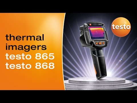 testo 865 赤外線サーモグラフィ (熱画像のみ) | 電気設備メンテナンス 