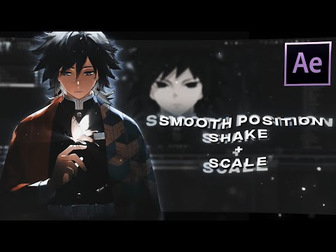 Smooth Position Shake + Scale Transitions | After Effects AMV Tutorial