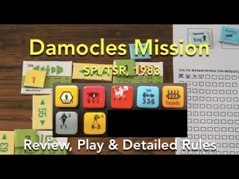Damocles Mission (SPI) Review & How to Play