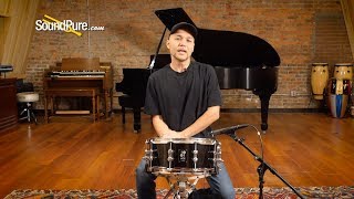 Video thumbnail for Sonor 6x14 AQ2 Maple Snare Drum - Transparent Black—Quick 'N' Dirty by soundpurestudios
