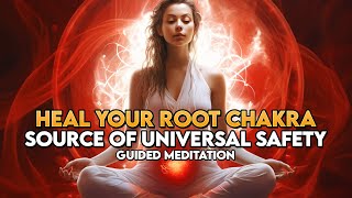 Guided Meditation: Heal Your Root Chakra by Connecting it to Source of Universal Safety