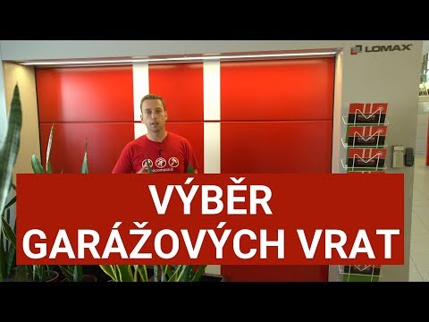 Výběr sekčních garážových vrat