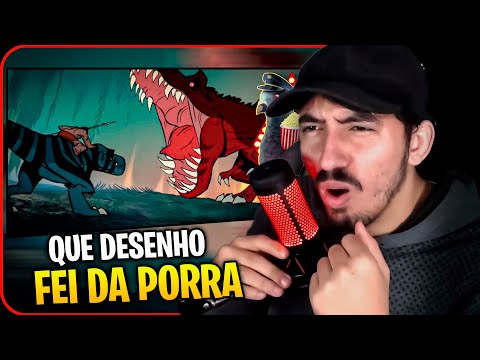 Desmaratonando Serie Primal #1 - Episódio 1: Spear e Fang - Deslegendario | Leozin React