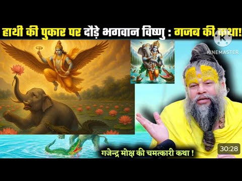  गजेन्द्र मोक्ष की चमत्कारी कथा | जो सुन ले उसका भी उद्धार हो जाए!@Bhajan Marg@ premanand ji mahraj