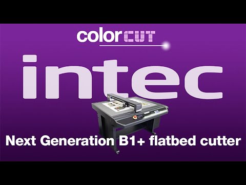 Intec ColorCut FB1175 premium flatbed cutter launched