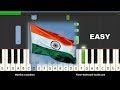 Jana Gana Mana - Easy Piano Tutorial - India National Anthem