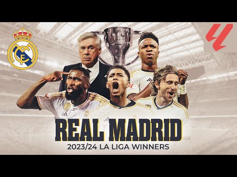 Real Madrid: La Liga Champions2023/24 | Road to Victory Highlights! #HalaMadrid #LaLigaChampions