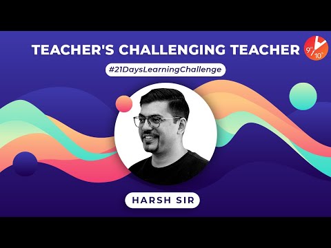 Harsh Sir Accepting Learn a new Language Challenge | #21DaysLearningChallenge Learn During Lockdown