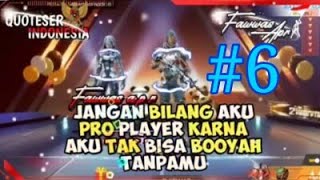 Download lagu KUMPULAN STORY WA FREE FIRE KEREN!!! • quotes/Caption free fire.#6 mp3