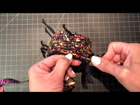 Locker Hooking the Boho Bangle Bracelet