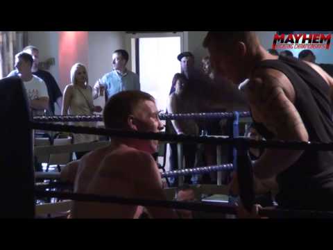 Mayhem Fighting Championships 4 Liam Thornton VS Nathan Carver