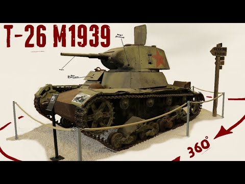 T-26 M1939 wreck - Walkaround - MM Park.