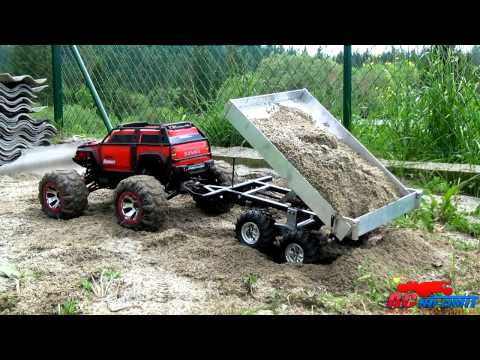 Traxxas Summit Przyczepka / Tandem Trailer part 2