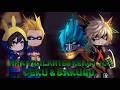 Mha Vigilantes React To Deku Bakugo My Hero Academia Gacha React
