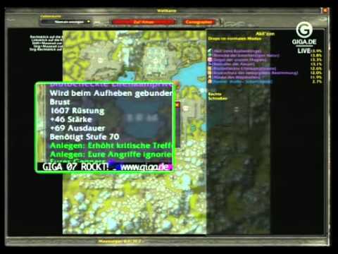 GIGA WOW Live Raid Zul'Aman Metal Madness Part1/2