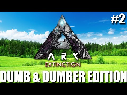 MEGATHERIUM DESTROYS DUMBER! (ARK: Extinction - Ep.2)
