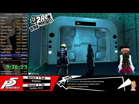 Persona 5 Speedrun 17:05:12 [Hard, True End] Part 2