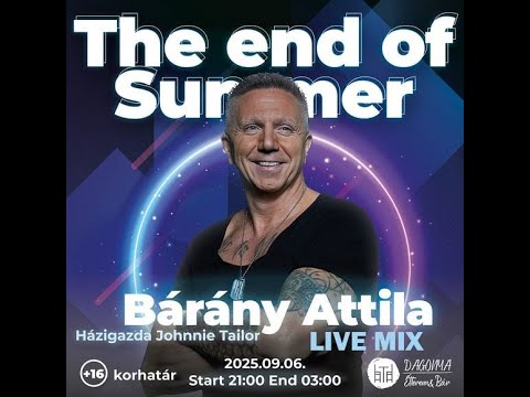 Barany Attila   Live Mix @ Dagonya   Tiszafoldvar   2025 09 06