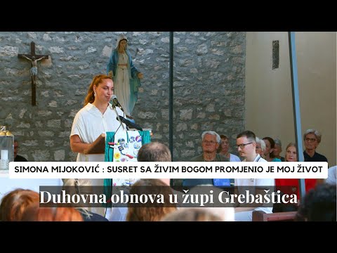 SIMONA MIJOKOVIĆ:  Snažno SVJEDOČANSTVO koje govori koliko je BOG velik.