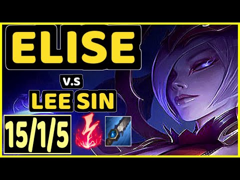 SELFMADE (ELISE) vs LEE SIN - 15/1/5 KDA JUNGLE CHALLENGER GAMEPLAY - EUW