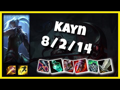 Kayn vs Udyr EU Challenger JUNGLE (8/2/14) - v11.2