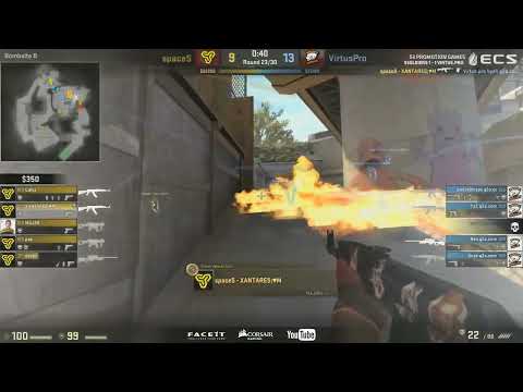 XANTARES 4 kills vs. Virtus.pro | ECS SEASON 3 EU PROMOTION