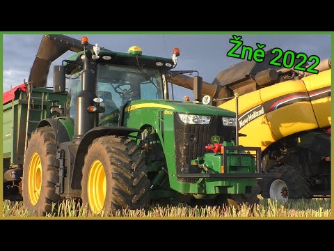 Žně 2022 | Sklizeň Řepky | 4 kombajny v nasazení | ZD Klenovice na Hané