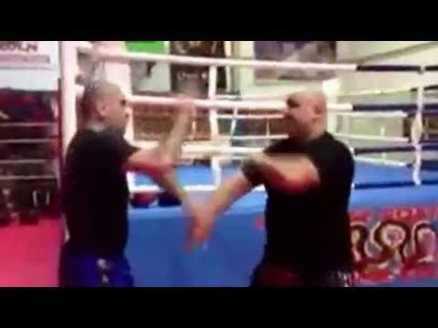 Bülent Ayyildiz und Sifu Nihat Atamtürk Training