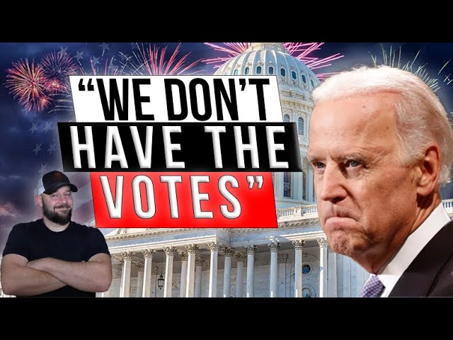 GUN CONTROL DREAMS DESTROYED... Mr. Gun Control in the Senate says they don’t have the votes for AWB