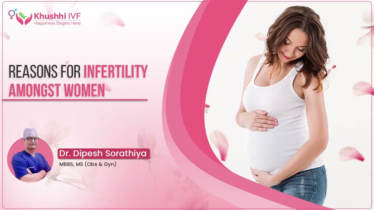 Reasons For Infertility Amongst Women | Dr. Dipesh Sorathiya | Khushhi IVF Ahmedabad