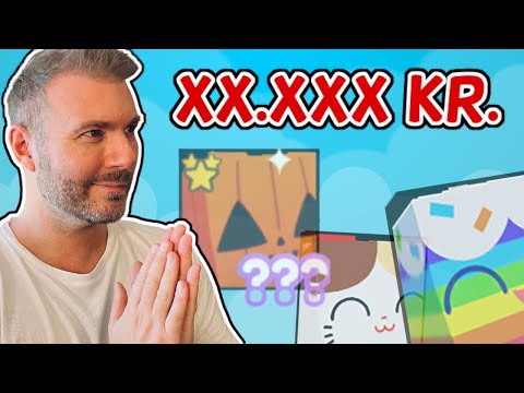 Hvor mange tusinde kroner har jeg Huge Pets for i Pet Simulator X, Roblox