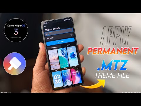 How Apply MTZ Themes Permanent on any Xiaomi Phones | MTZ THEME ✨