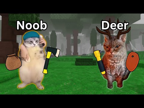 99 Nights in the Forest But It's Cats.