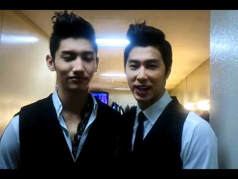 KBS   MUSICBANK TVXQ COMEBACK!! 20110106