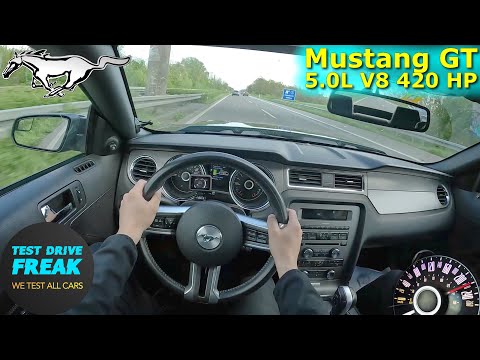 Thumbnail for 2014 Ford Mustang GT 5.0 V8 Convertible 420 HP TOP SPEED AUTOBAHN DRIVE POV by Convertible