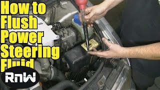 How to Flush Your Power Steering Fluid - DIY and Save Money