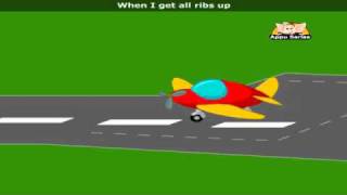 I Am A Little Aeroplane with Lyrics - Nursery Rhyme