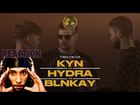 BLNKAY vs HYDRA vs KYN reaction