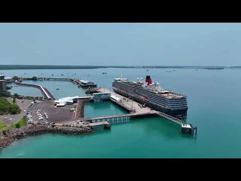 Thumbnail for Queen Elizabeth Cruise Ship Docked at Darwin Port. 26th Oct 2024. #northernterritory #australia