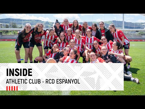 Imagen de portada del video INSIDE I Athletic Club - RCD Espanyol I Liga F 2024/25