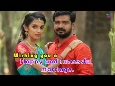 Krishnapriya and Arun , Wishing you a wonderful married life by Team Zoftixo India