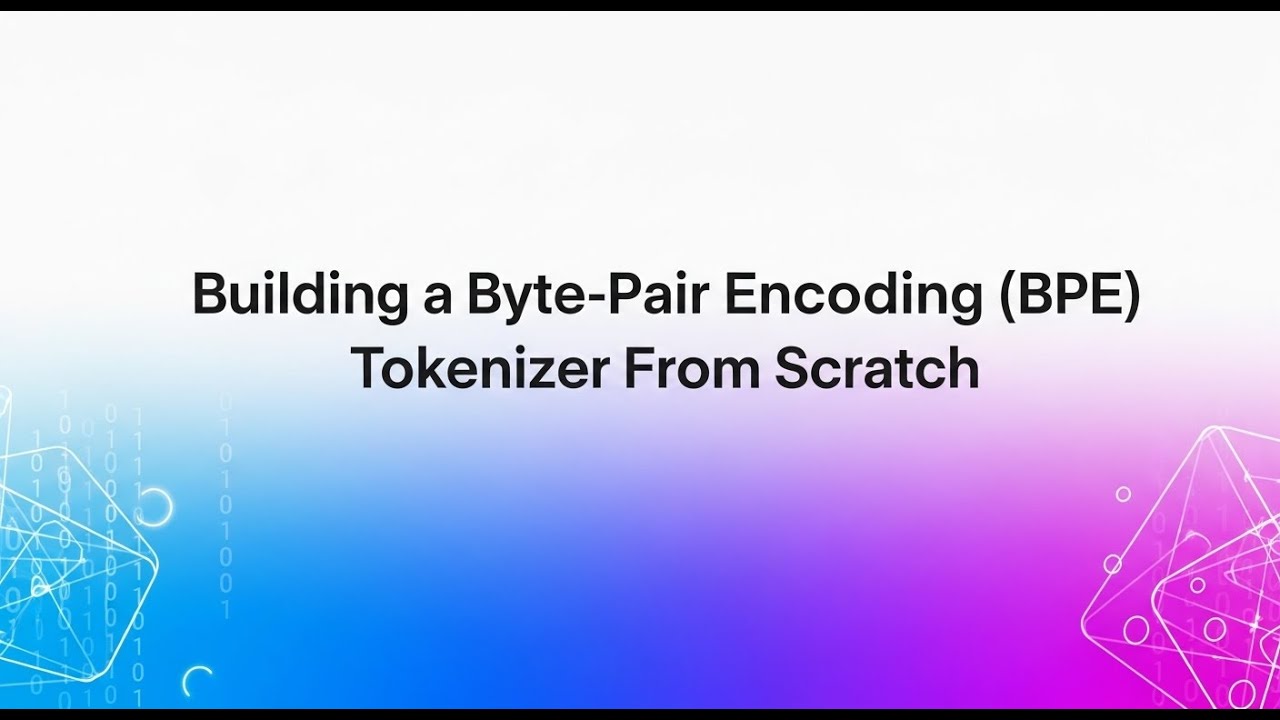 Build a Tokenizer From Scratch | Complete NLP Tutorial for Beginners | Python Programming 2024